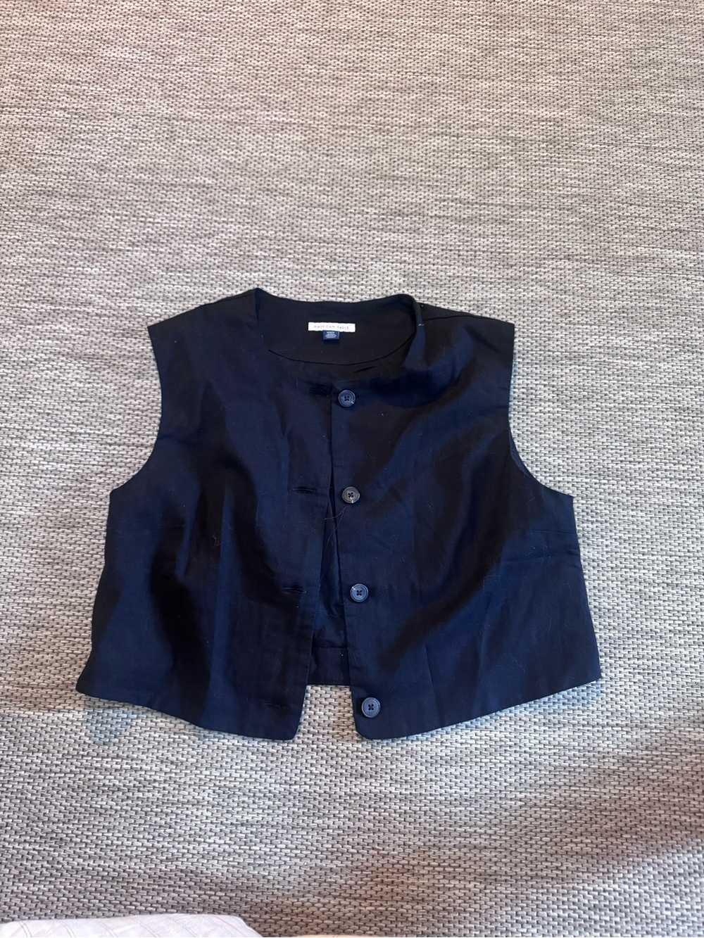 Women’s AE Button Up Crop Top